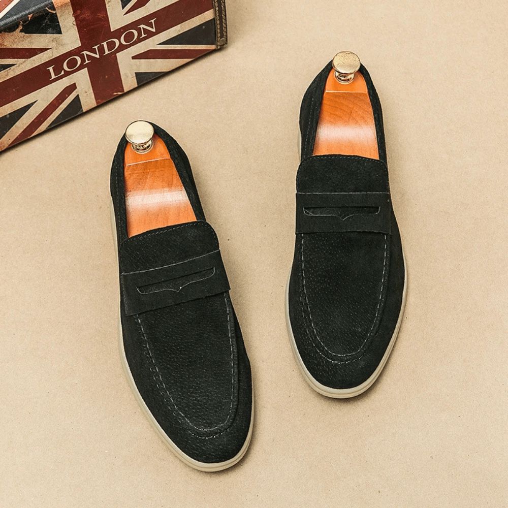 Mocassim Loafer Masculino de Couro Elegano® Liverpool - Elegano