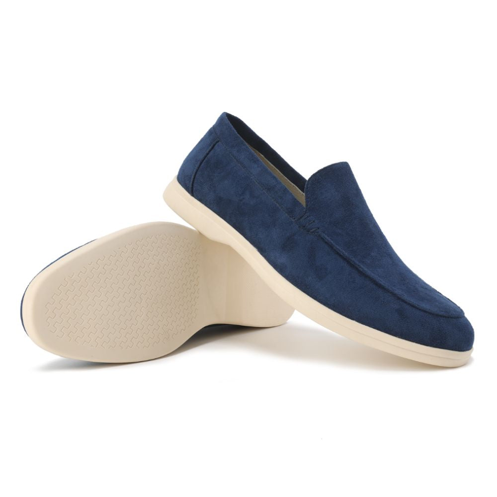 Mocassim Loafer Masculino de Camurça Elegano® Mônaco