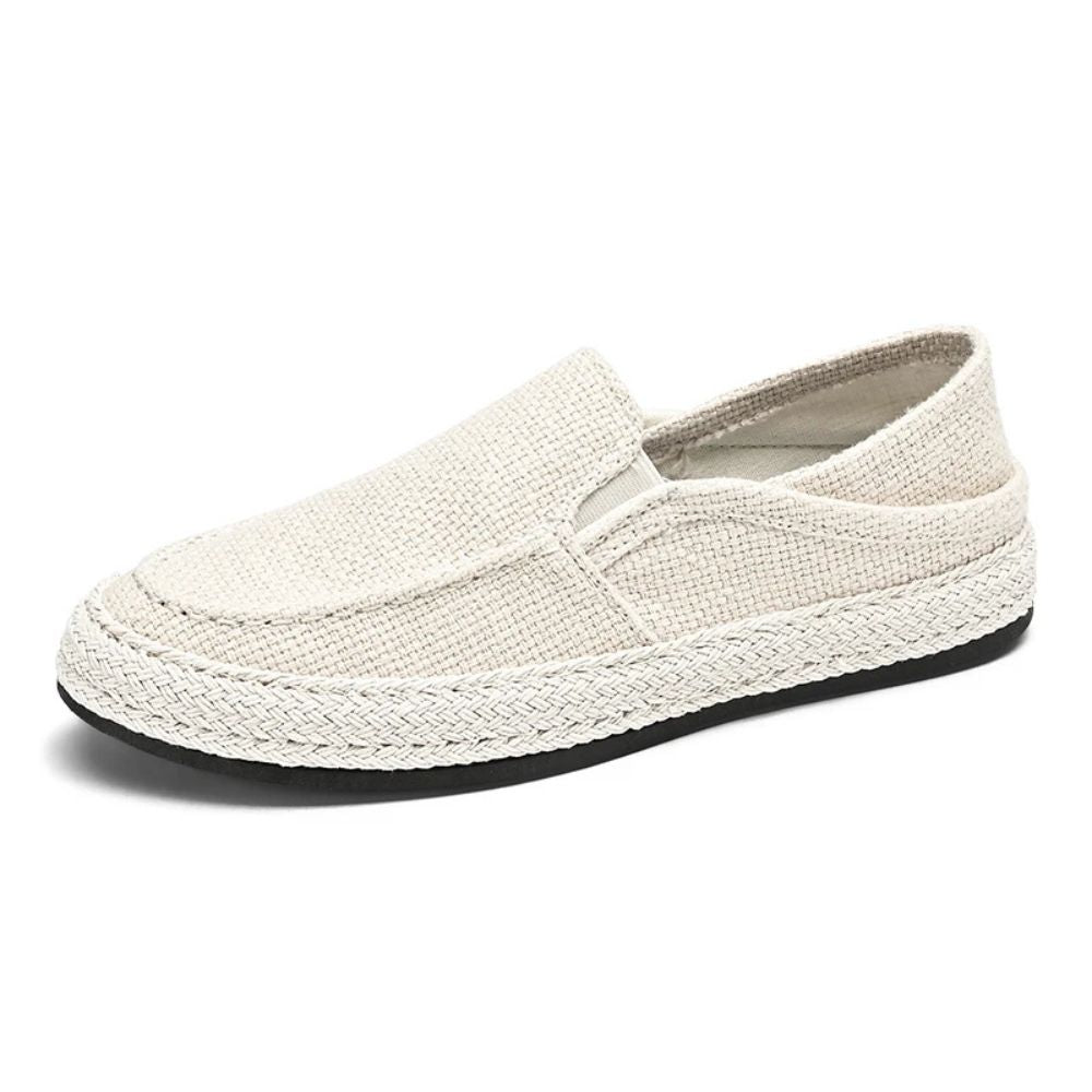 Mocassim Slip On Masculino de Linho Elegano® Santa Giulia