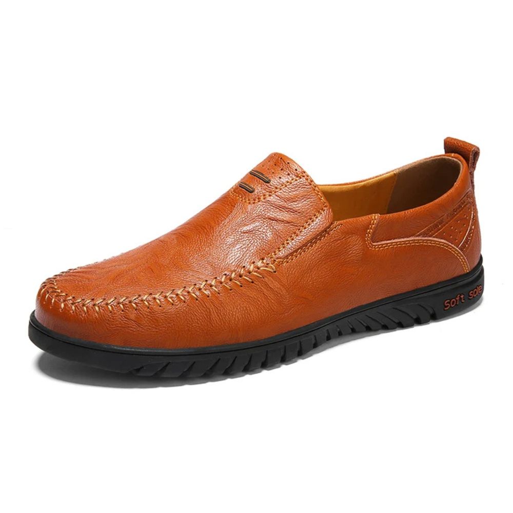 Mocassim Italiano Masculino de Couro Elegano® Pisa