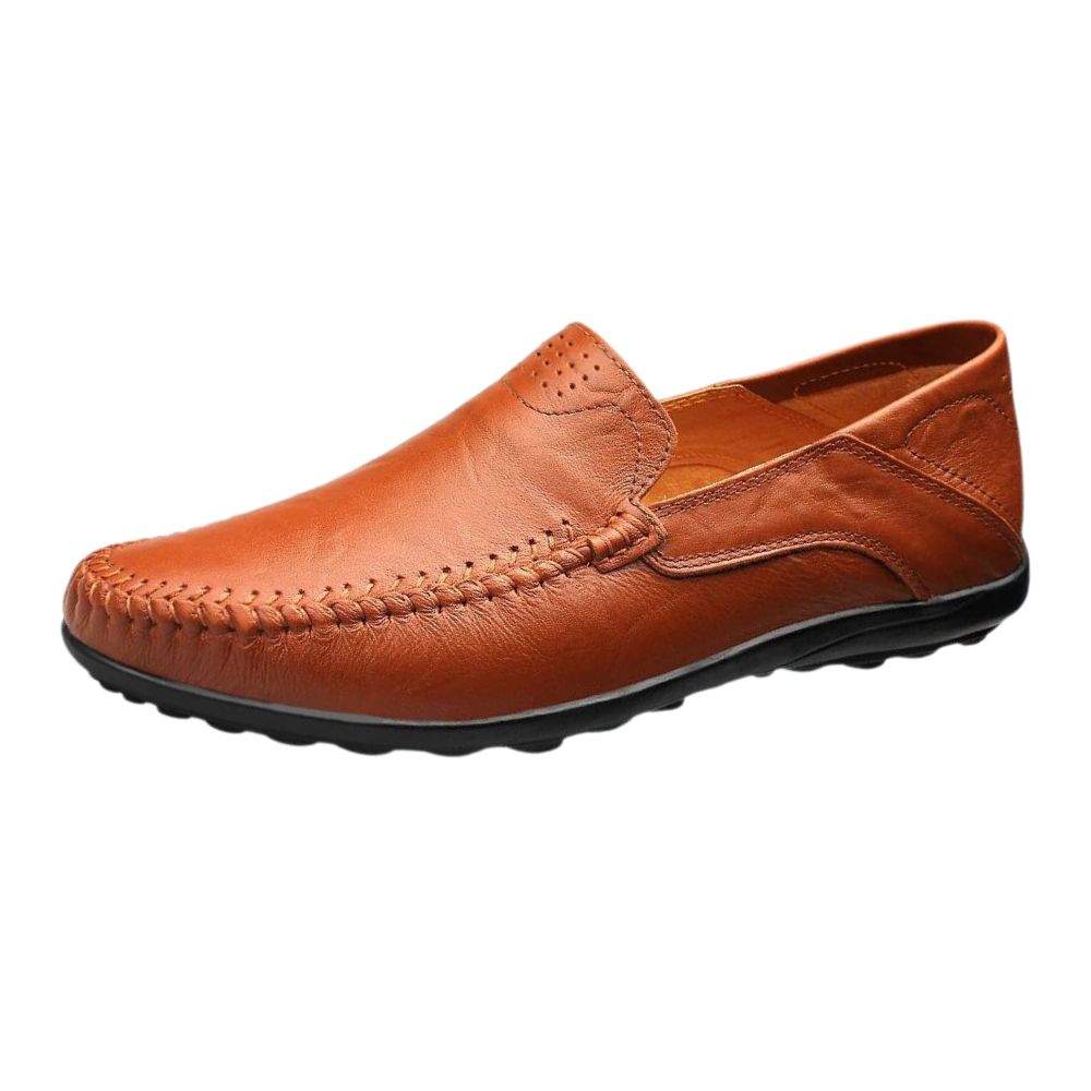 Mocassim Italiano Masculino de Couro Elegano® Florença