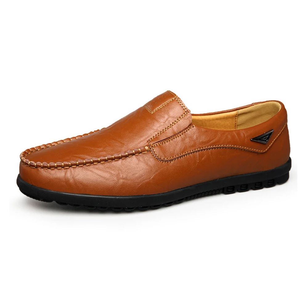 Mocassim Italiano Masculino de Couro Elegano® Leather