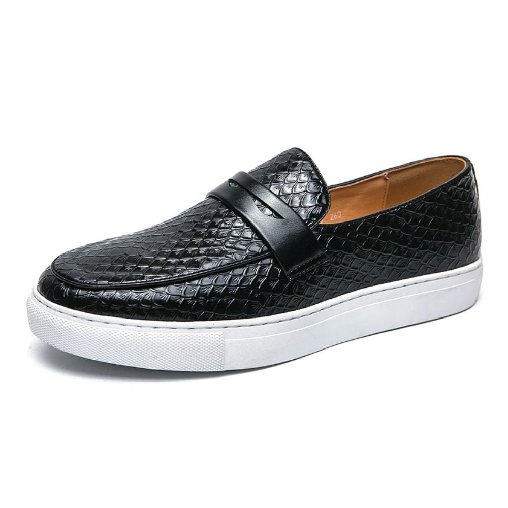 Mocassim Slip On Masculino de Couro Elegano® Toulon