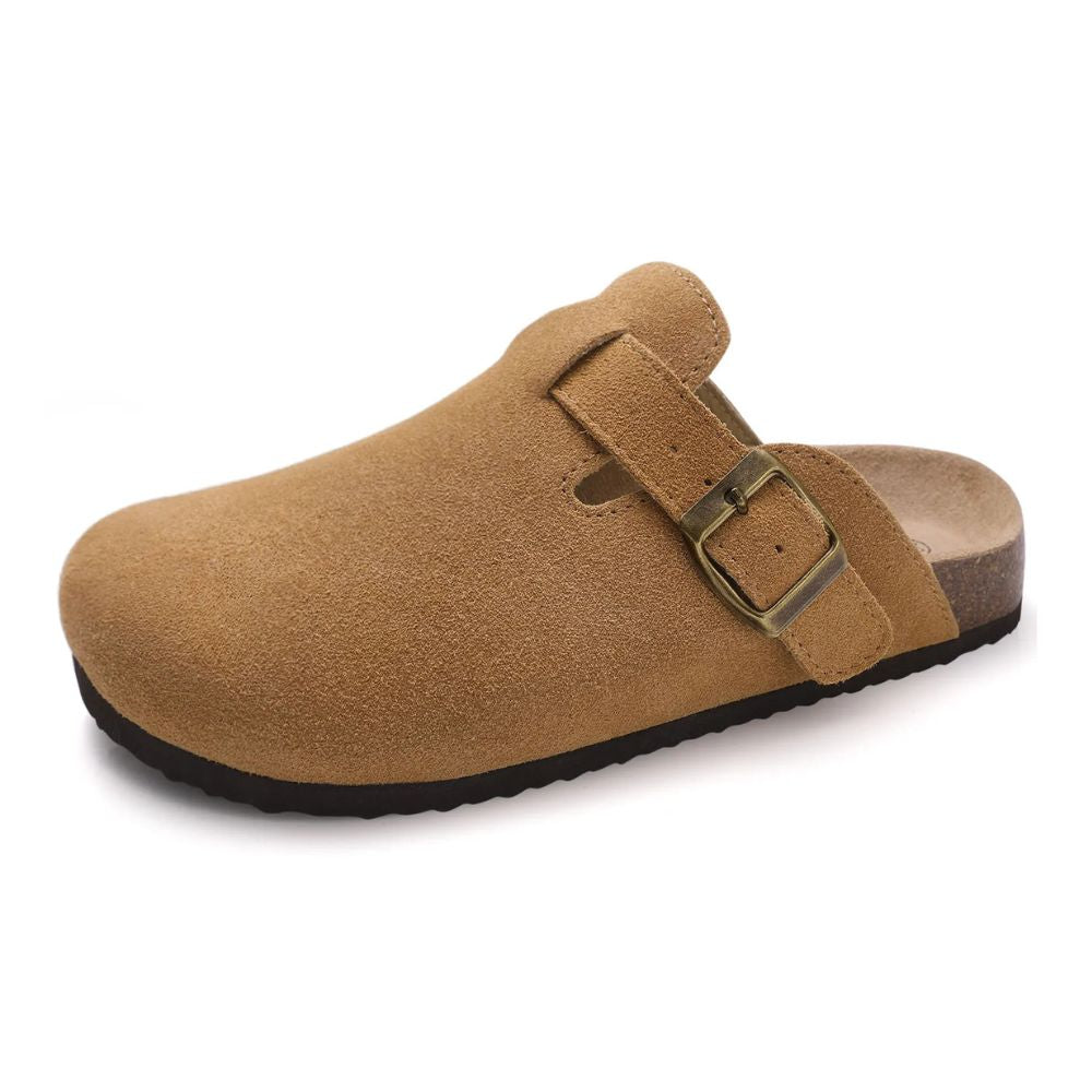 Sandália Clog Masculina de Couro Elegano® Amalfi