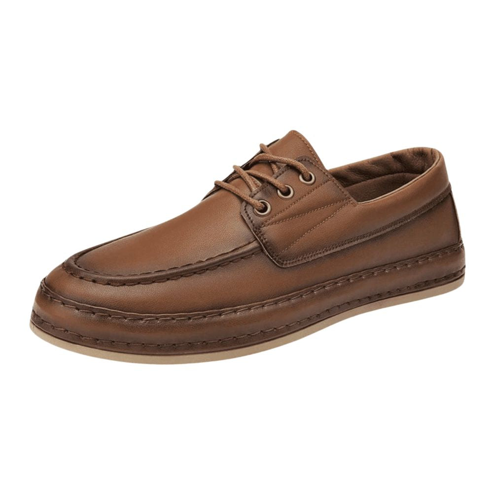 Mocassim Dockside Masculino de Couro Elegano® Paolo