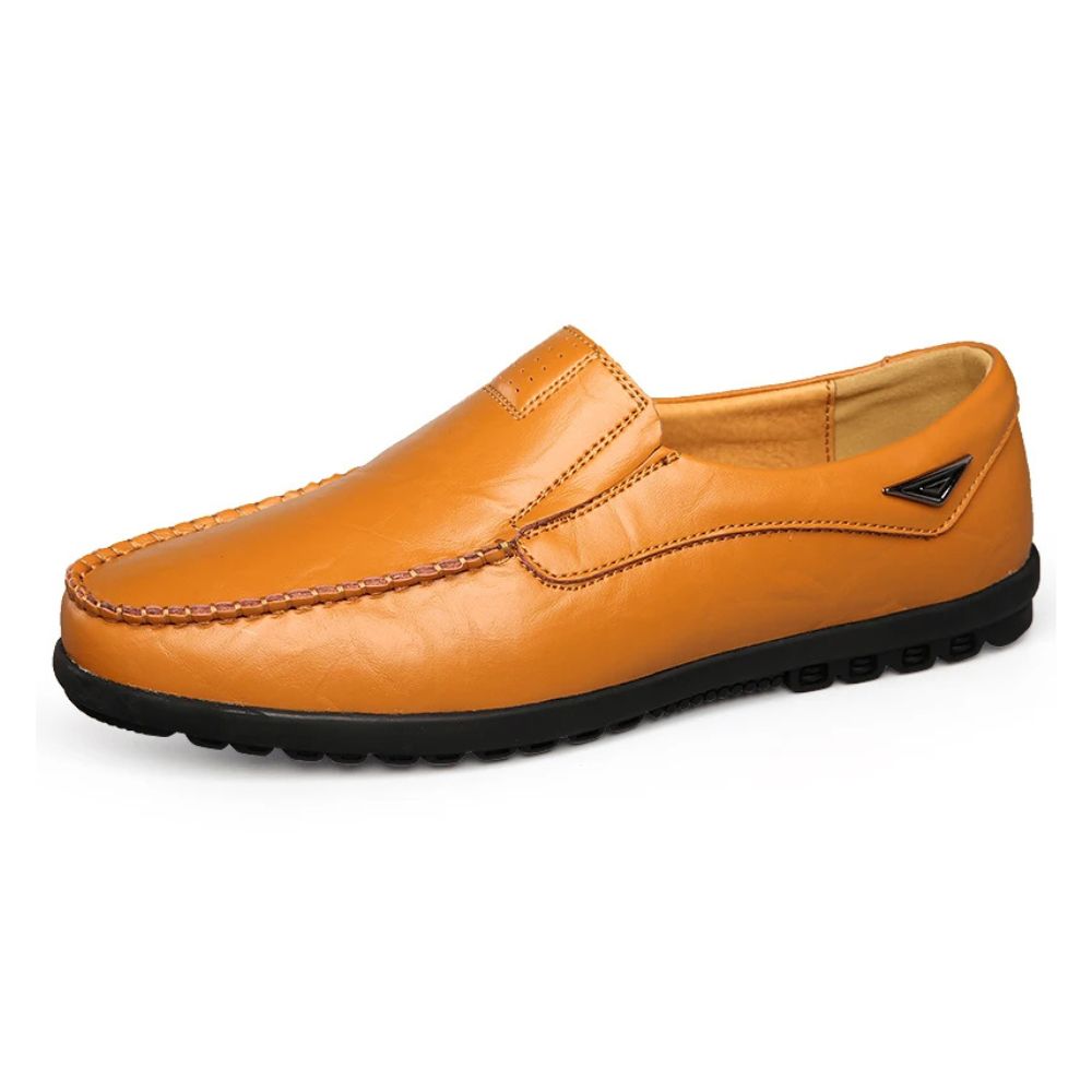 Mocassim Italiano Masculino de Couro Elegano® Leather