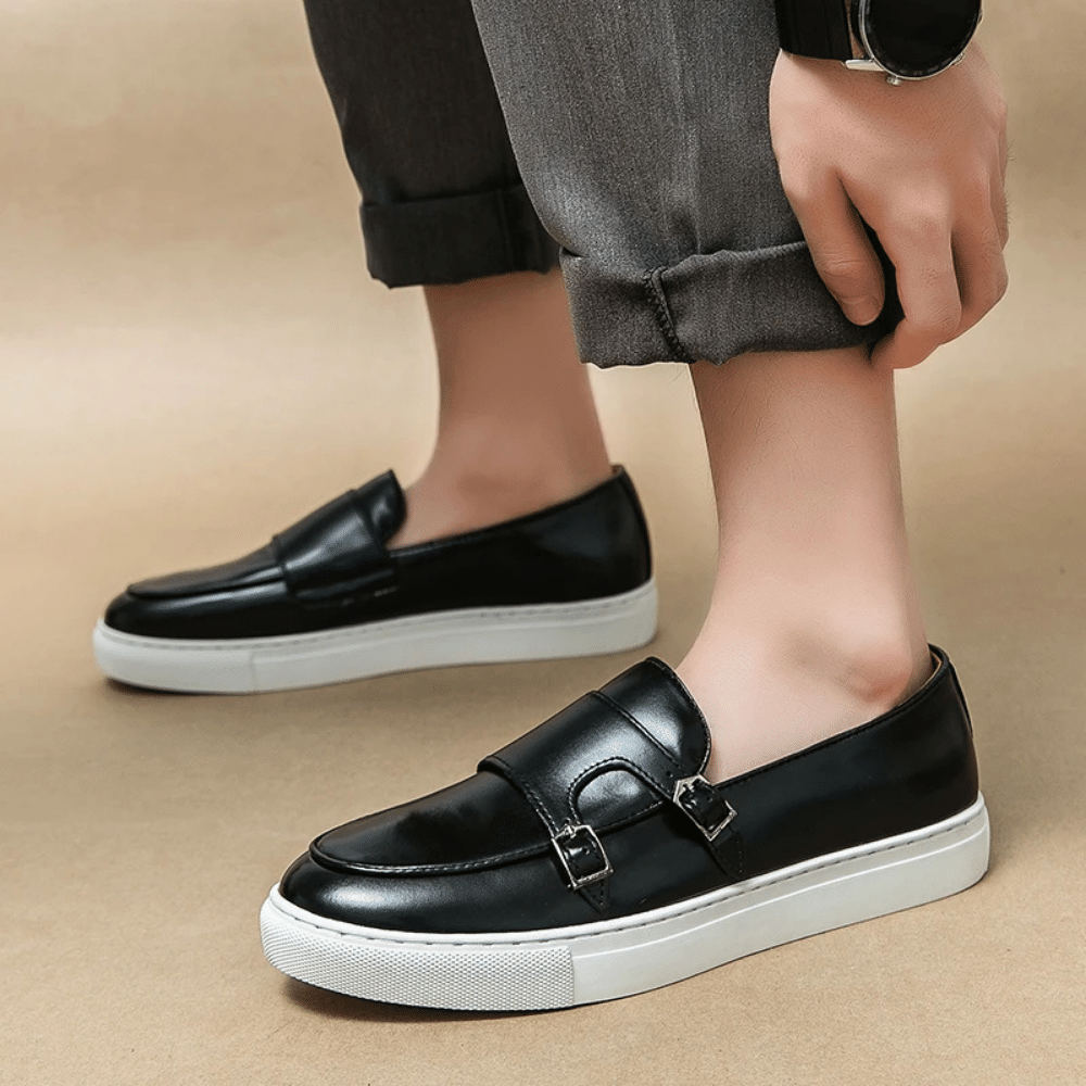 Mocassim Masculino de Couro Elegano® Rennes - Elegano