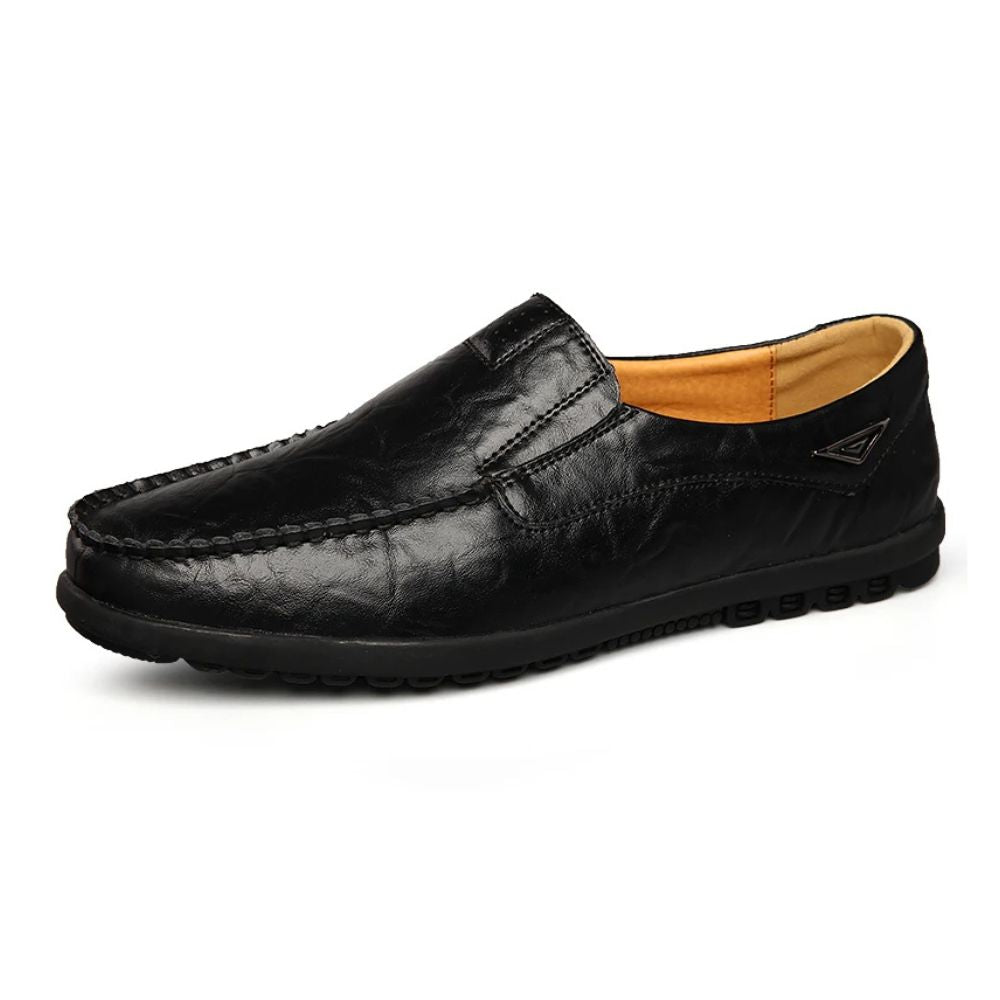 Mocassim Italiano Masculino de Couro Elegano® Leather