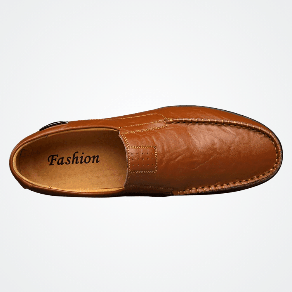 Mocassim Masculino de Couro Elegano® Leather - Elegano