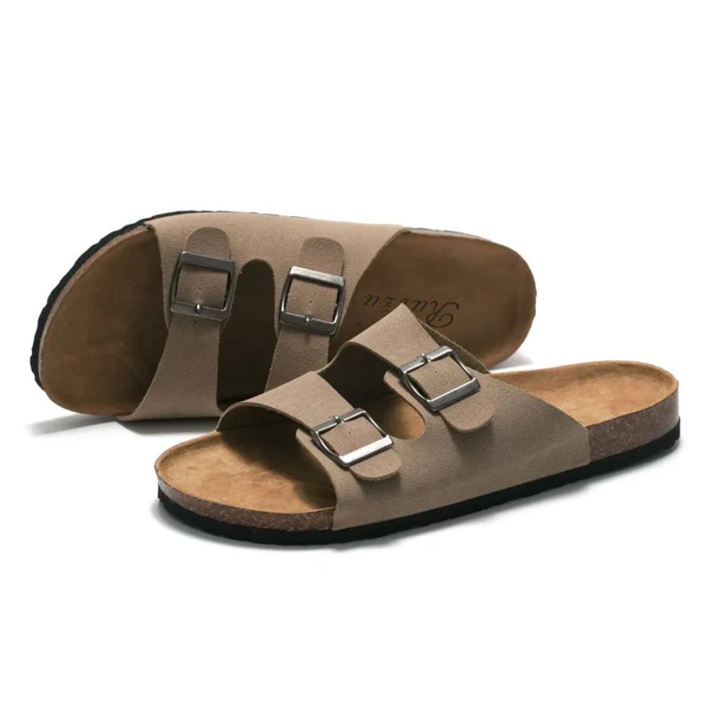 Sandália Birken Masculina de Couro Elegano® Arizona