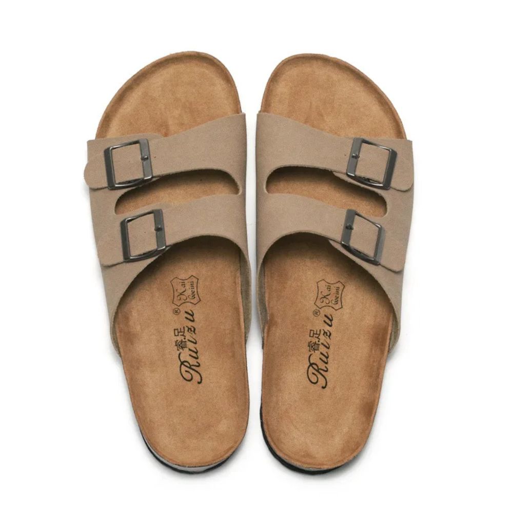 Sandália Birken Masculina de Couro Elegano® Arizona