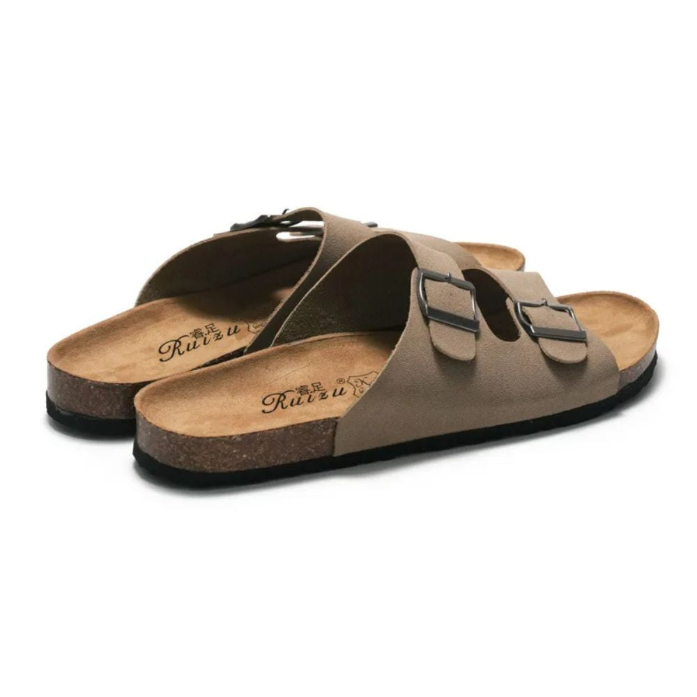 Sandália Birken Masculina de Couro Elegano® Arizona