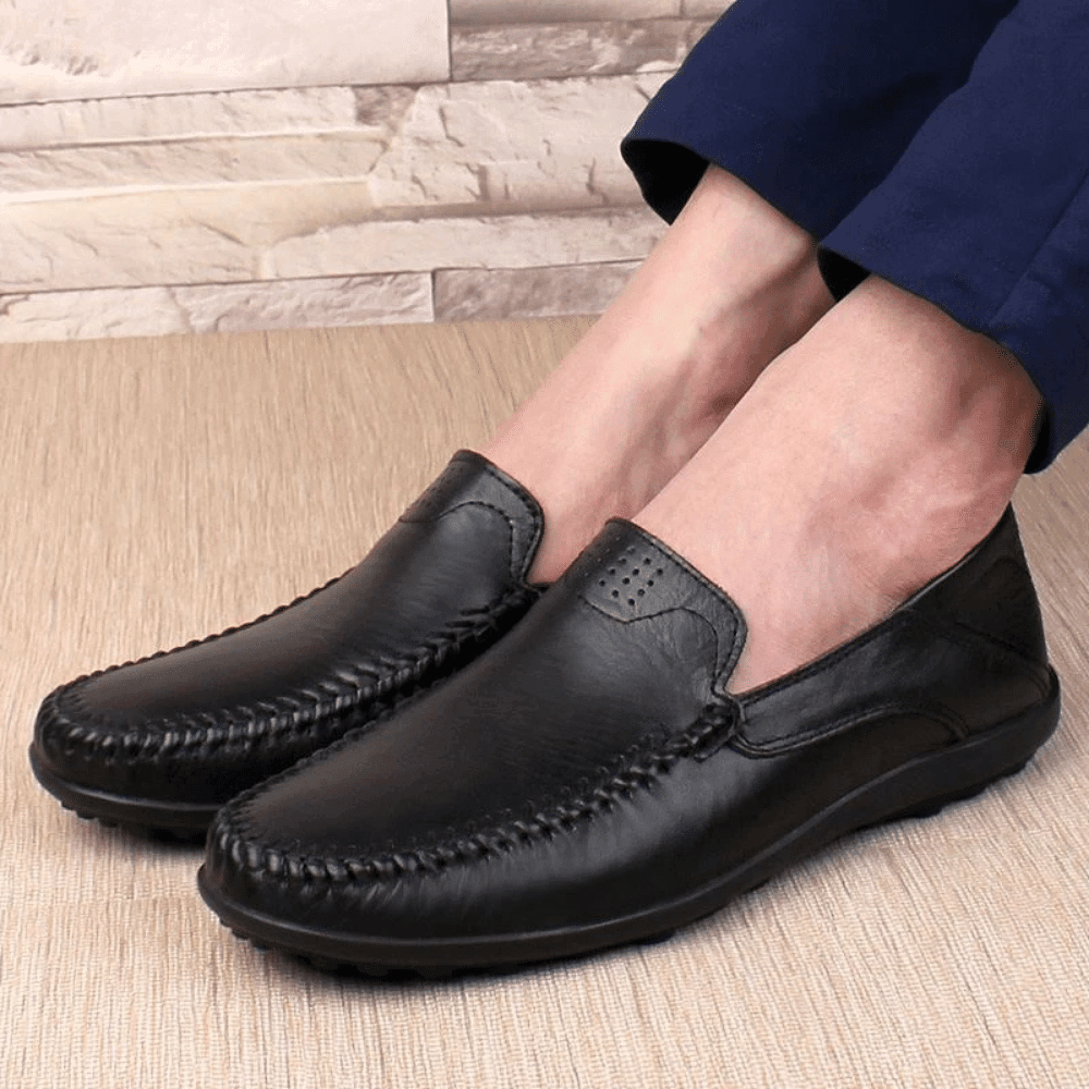 Mocassim Masculino de Couro Elegano® Florença - Elegano