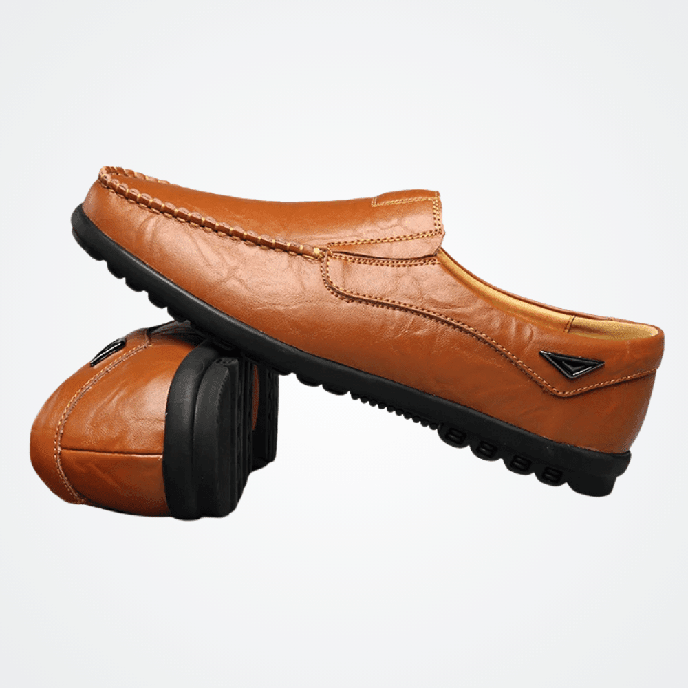 Mocassim Masculino de Couro Elegano® Leather - Elegano