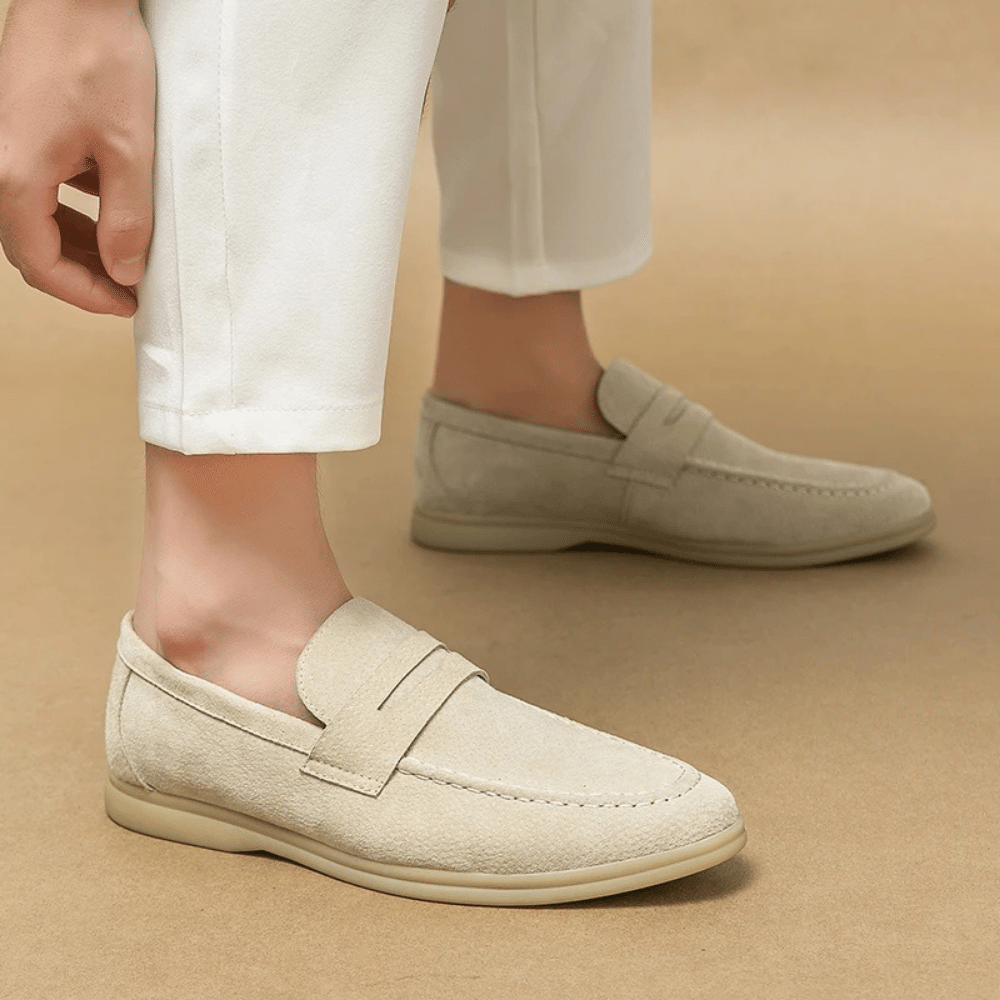 Mocassim Loafer Masculino de Couro Elegano® Liverpool - Elegano