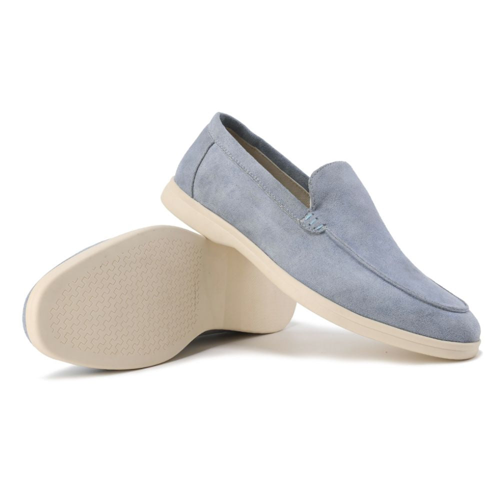 Mocassim Loafer Masculino de Camurça Elegano® Mônaco