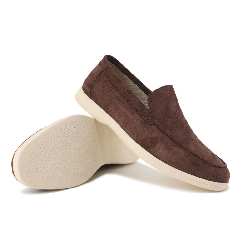 Mocassim Loafer Masculino de Camurça Elegano® Mônaco