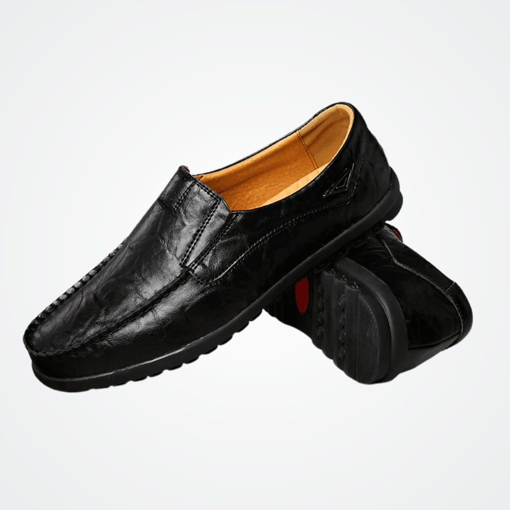 Mocassim Masculino de Couro Elegano® Leather - Elegano