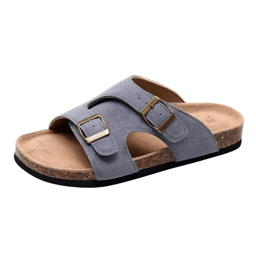 Sandália Birken Masculina de Couro Elegano® Cancún