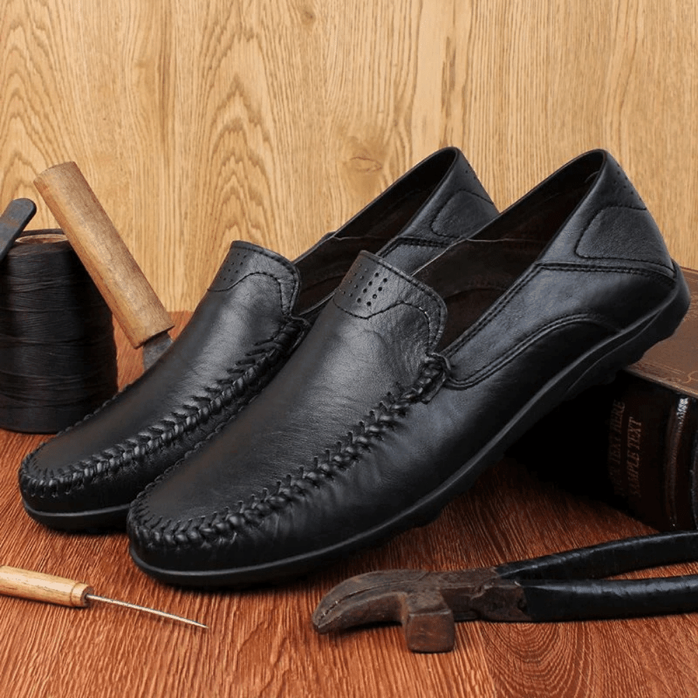 Mocassim Masculino de Couro Elegano® Florença - Elegano