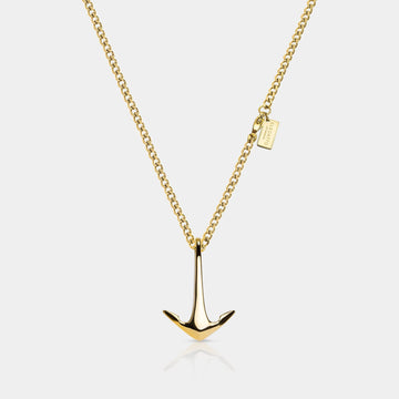 Anchor Necklace Gold