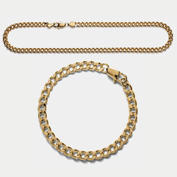 Cuban Chain Link Bundle Gold (6mm)