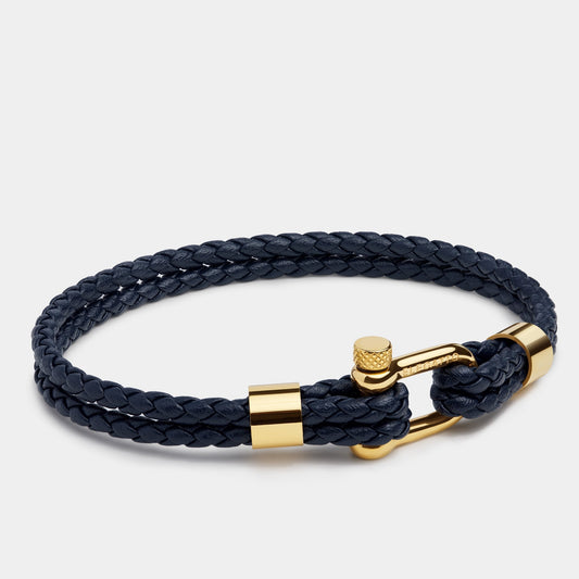 Helix Navy Blue Gold